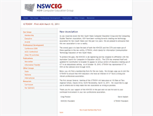 Tablet Screenshot of nswceg.org.au